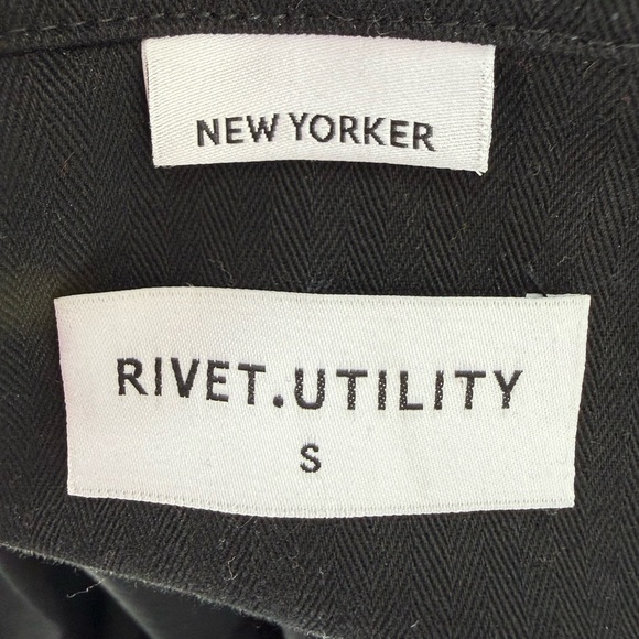 Rivet Utility New Yorker Cropped Jumpsuit Coveralls  Size Small - Picture 4 of 16
